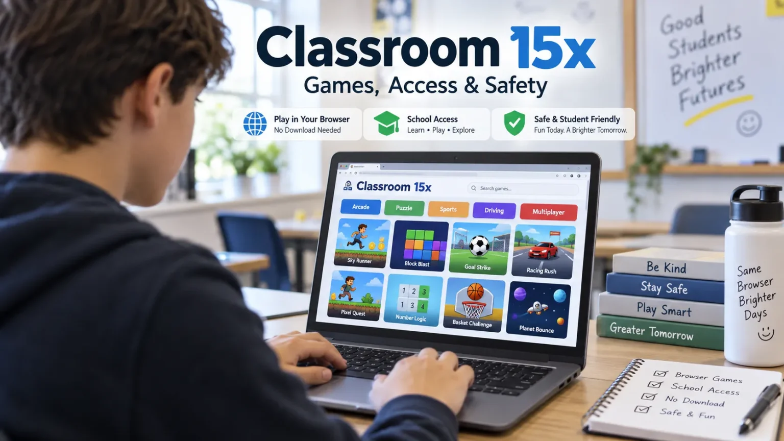 Classroom 15x | Games, Access, Safety, and What It Is Classroom 15x | Games, Access, Safety, and What It Is