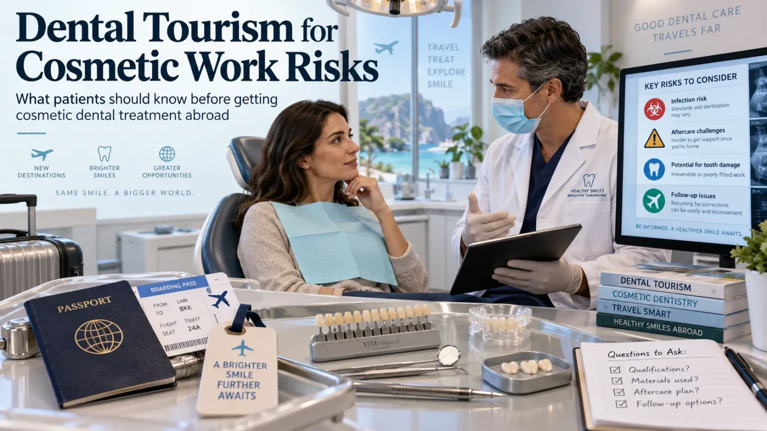 Dental Tourism for Cosmetic Work Risks | A Safety Guide Dental Tourism for Cosmetic Work Risks | A Safety Guide