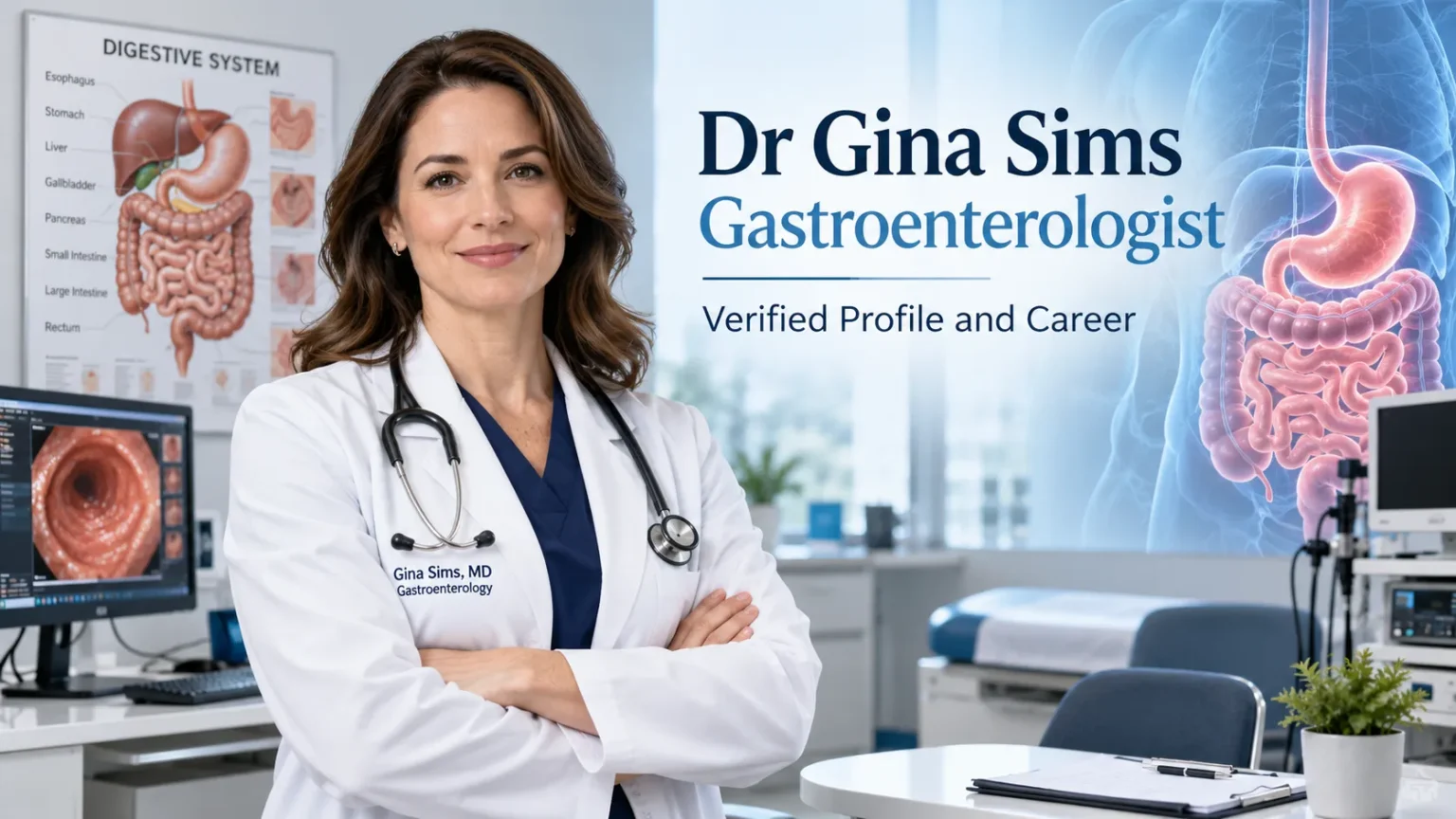 Dr Gina Sims Gastroenterologist: Verified Profile and Career Dr Gina Sims Gastroenterologist: Verified Profile and Career