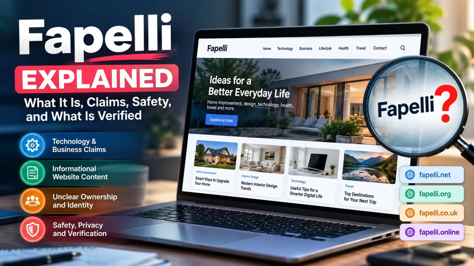 Fapelli Explained: What It Is, Claims, Safety, and What Is Verified Fapelli Explained: What It Is, Claims, Safety, and What Is Verified