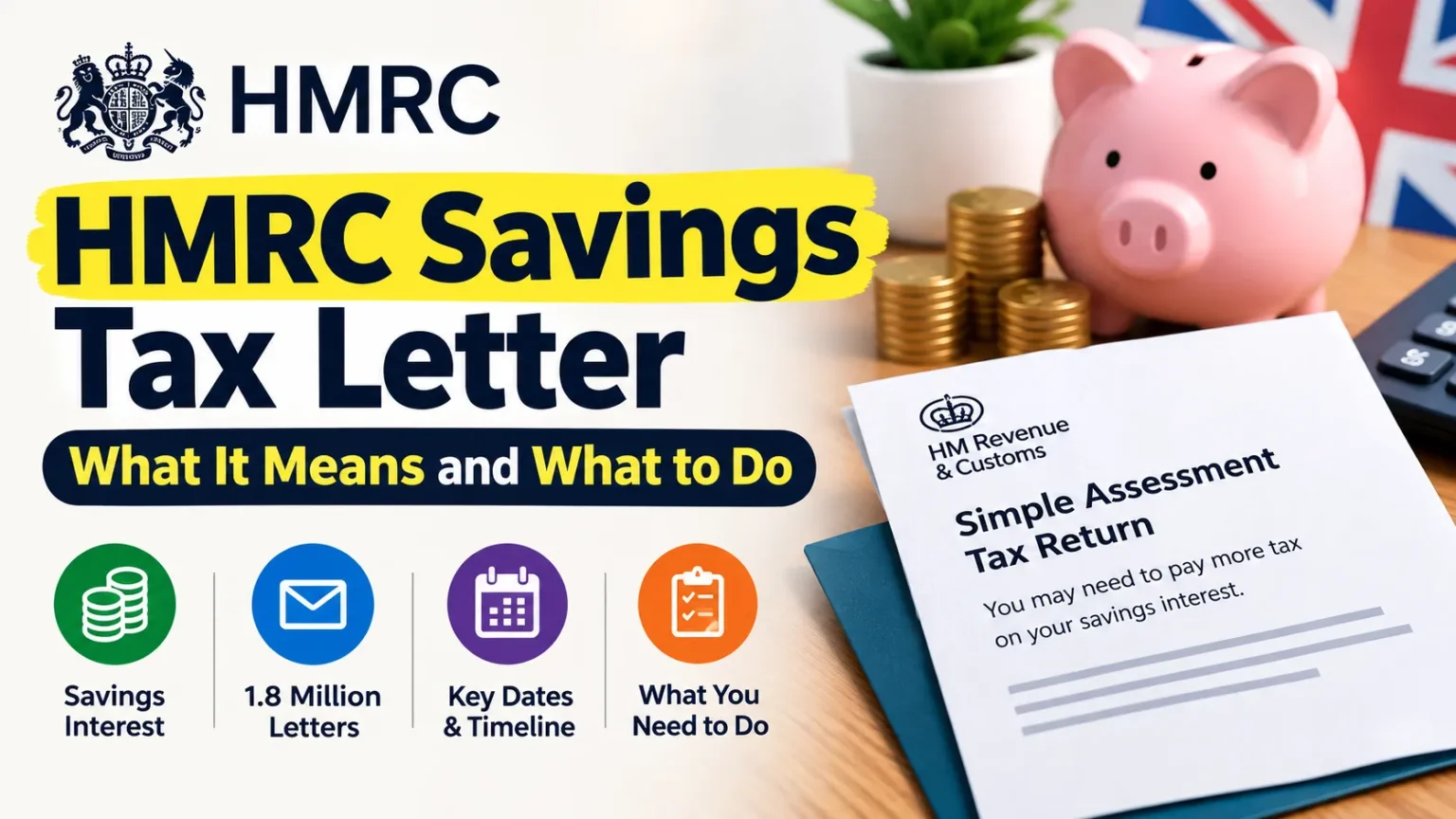 HMRC Savings Tax Letter | What It Means and What to Do HMRC Savings Tax Letter | What It Means and What to Do