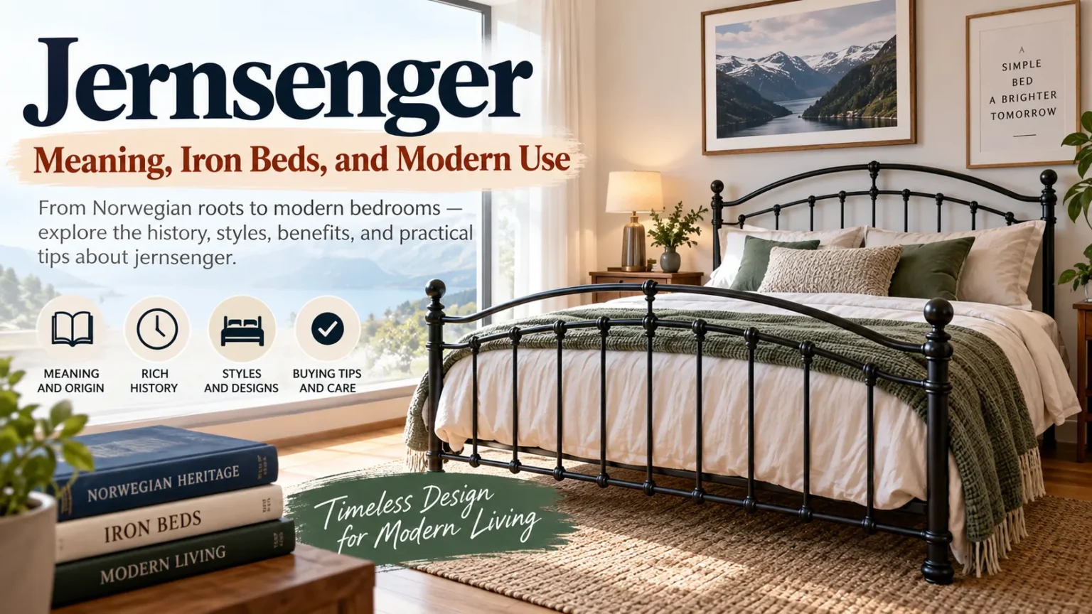 Jernsenger: Meaning, Iron Beds, and Modern Use Jernsenger: Meaning, Iron Beds, and Modern Use