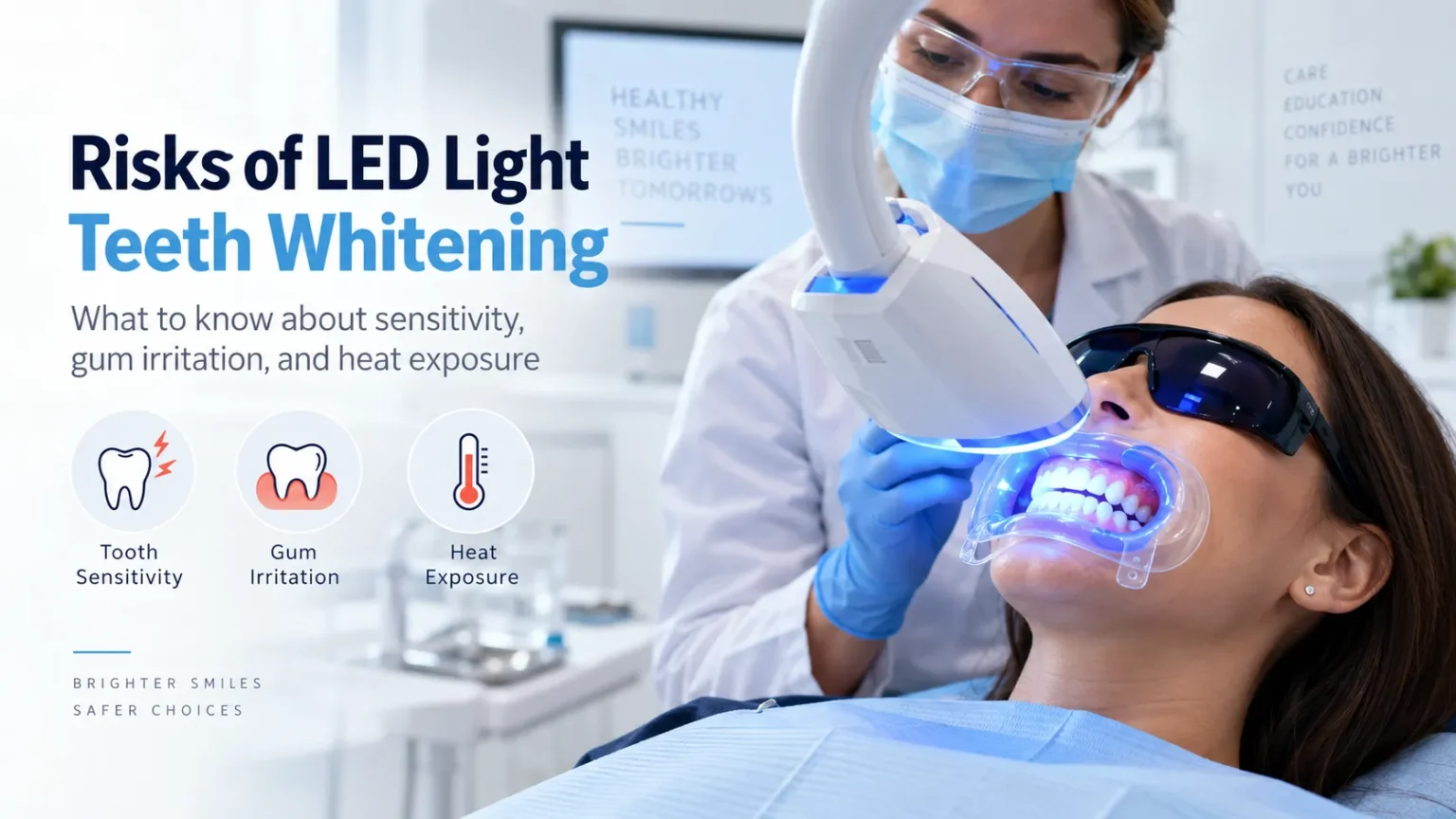 Risks of LED Light Teeth Whitening Contribute to Our Blog