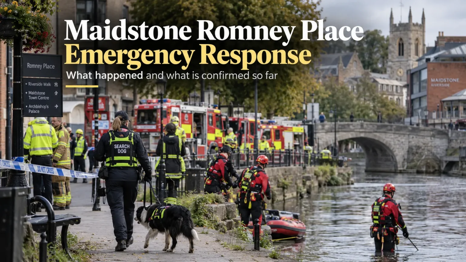 Maidstone Romney Place Emergency Response | What Happened? Maidstone Romney Place Emergency Response