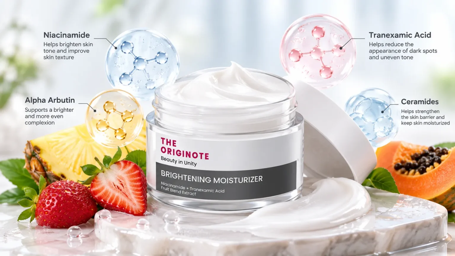 The Originote Brightening Moisturizer Ingredients