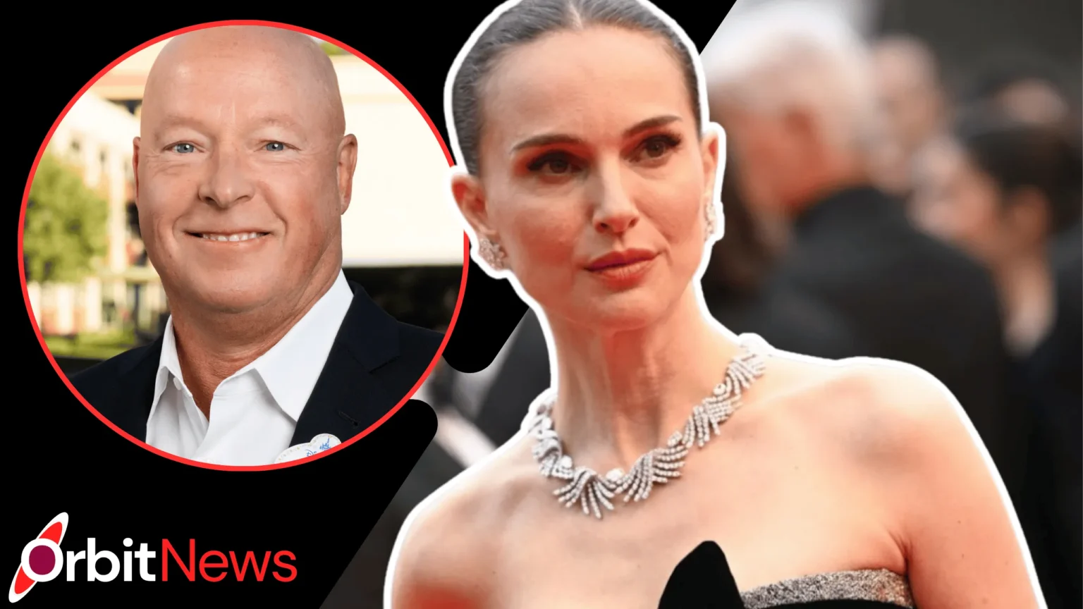 Bob Chapek and Natalie Portman | The Real Disney Connection