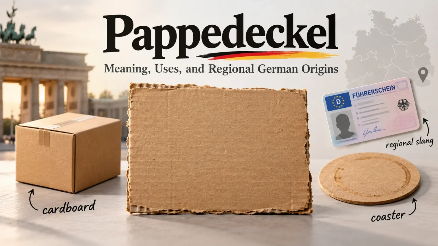 Pappedeckel: Meaning, Uses, and Regional German Origins Pappedeckel: Meaning, Uses, and Regional German Origins