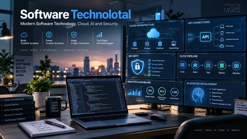 Software Technolotal | Meaning, Uses and Modern Software Technology