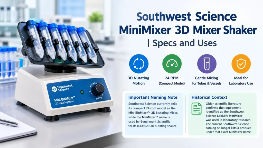 Southwest Science MiniMixer 3D Mixer Shaker