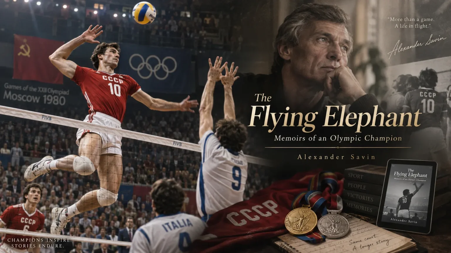 The Flying Elephant Memoirs of an Olympic Champion Kindle Edition Alexander Savin