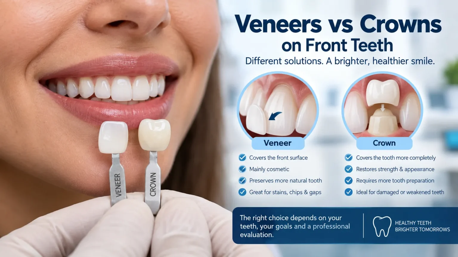 Veneers vs Crowns on Front Teeth Contribute to Our Blog