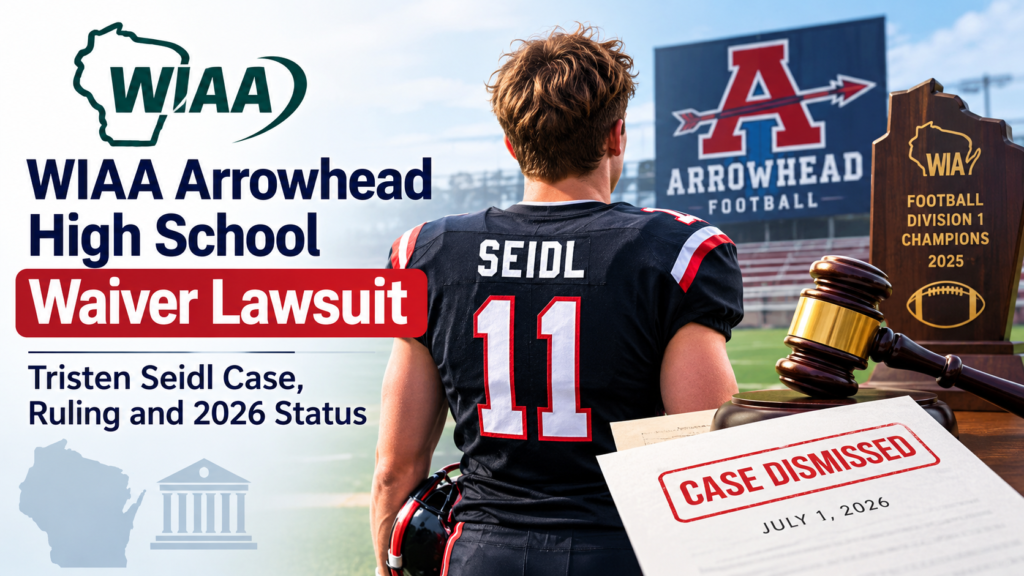WIAA Arrowhead High School Waiver Lawsuit | Tristen Seidl Case, Ruling and 2026 Status