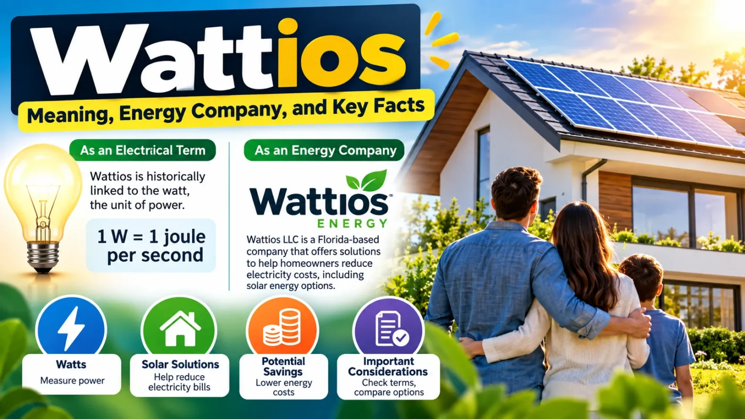 Wattios: Meaning, Energy Company, and Key Facts Wattios: Meaning, Energy Company, and Key Facts