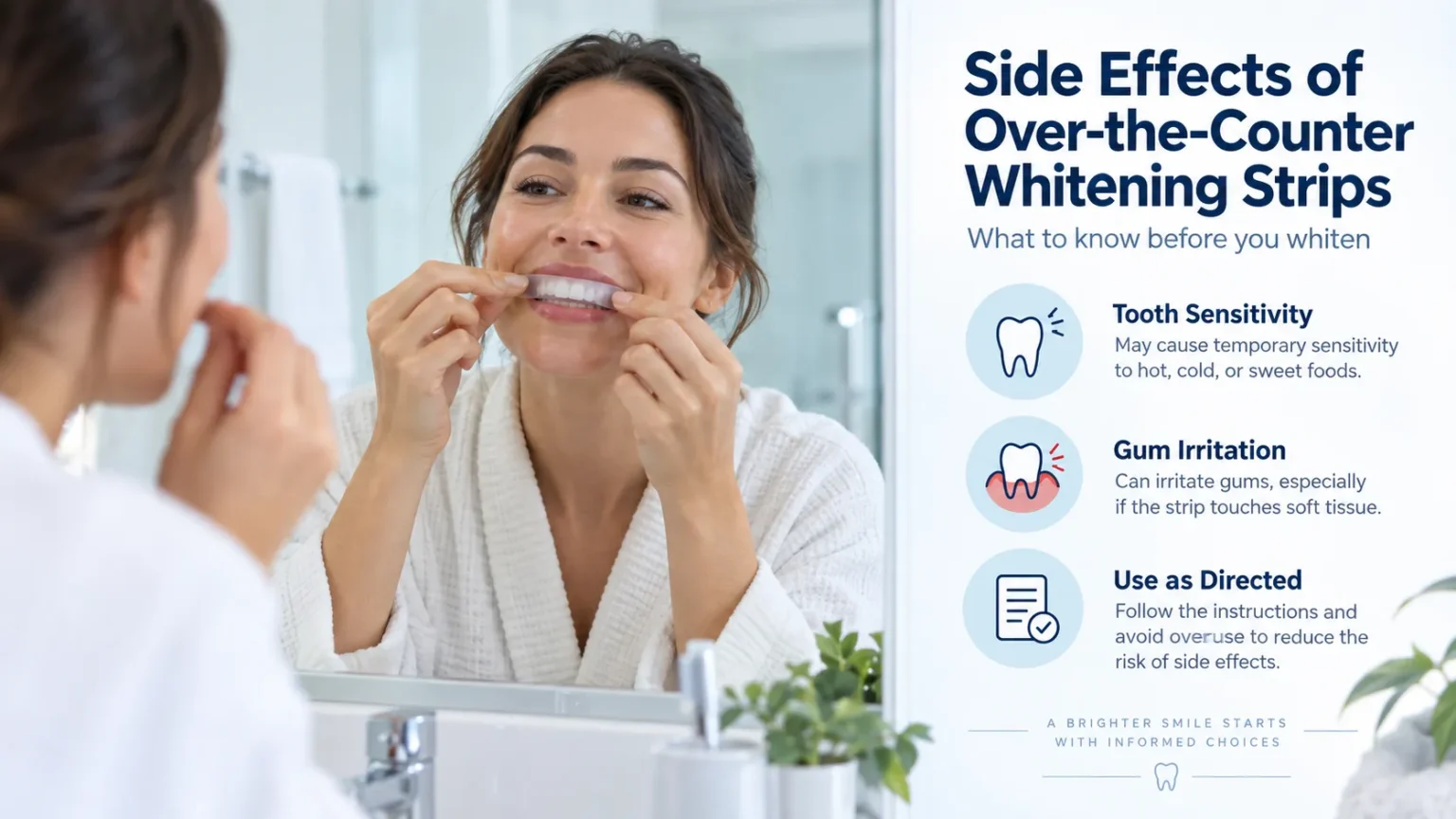 Side Effects of Over-the-Counter Whitening Strips Contribute to Our Blog