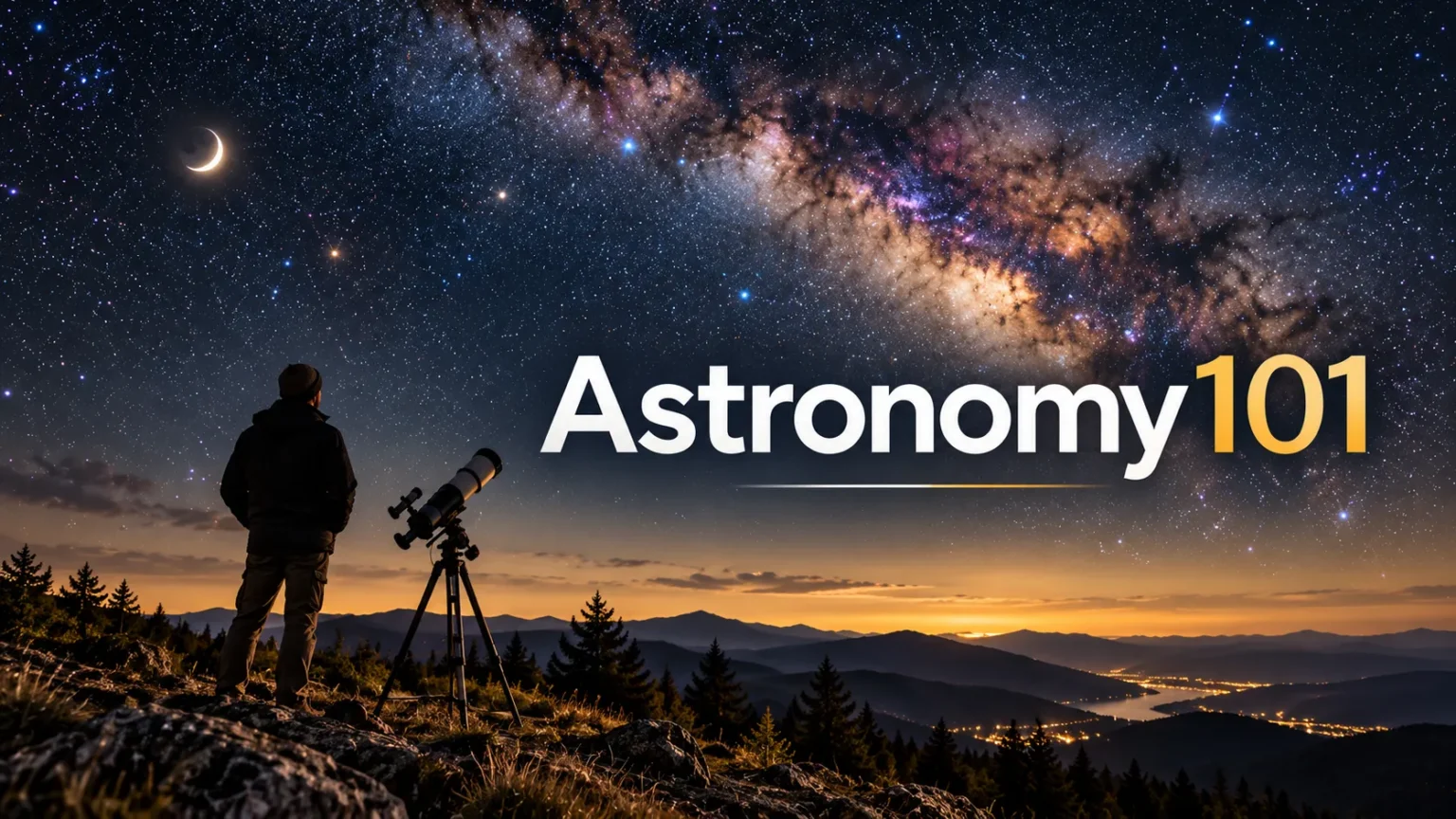 Astronomy101: A Complete Beginner’s Guide to Astronomy