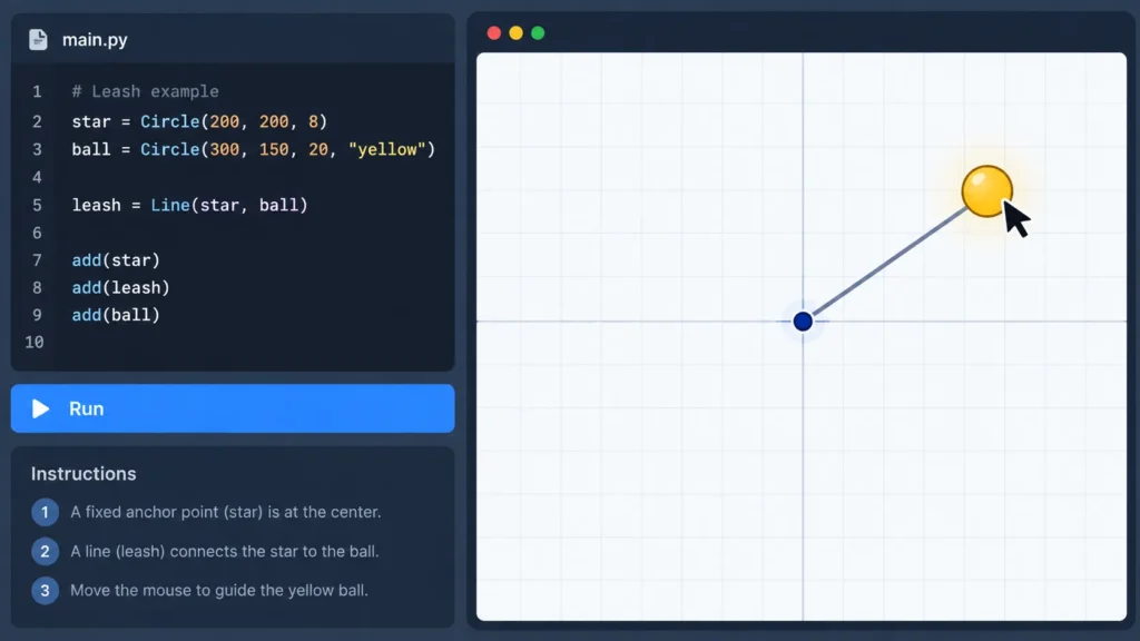 Leash CodeHS Answers: 9.7.4 Solution and Guide 2 Leash CodeHS Answers: 9.7.4 Solution and Guide