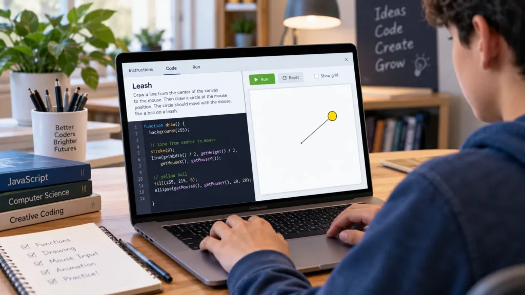 Leash CodeHS Answers: 9.7.4 Solution and Guide 4 Leash CodeHS Answers: 9.7.4 Solution and Guide
