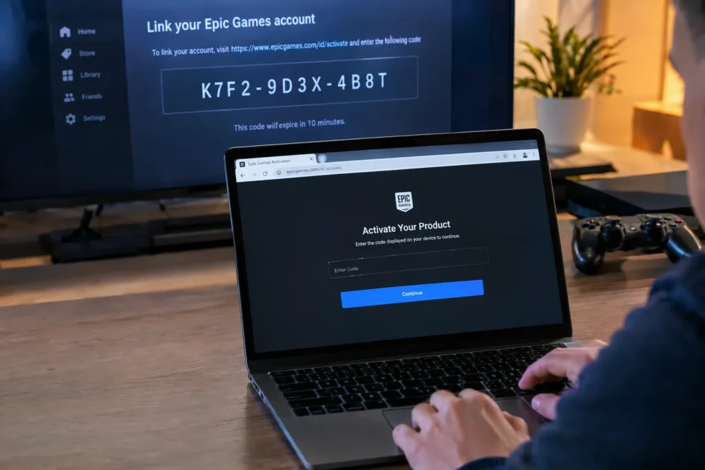https //www.epic games.com/activate: Epic Games Activation Guide 7 https //www.epic games.com/activate: Epic Games Activation Guide
