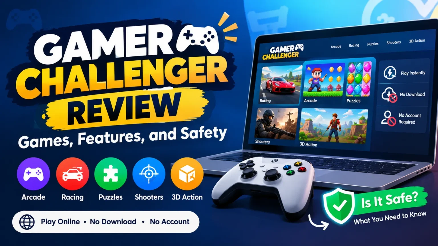 Gamer Challenger Review: Games, Features, and Safety Gamer Challenger Review: Games, Features, and Safety