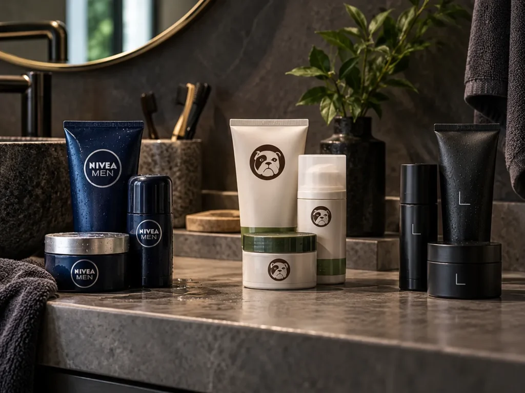 I am a Gen Z man. How does the Nivea Men line stack up against Bulldog or Lumin?