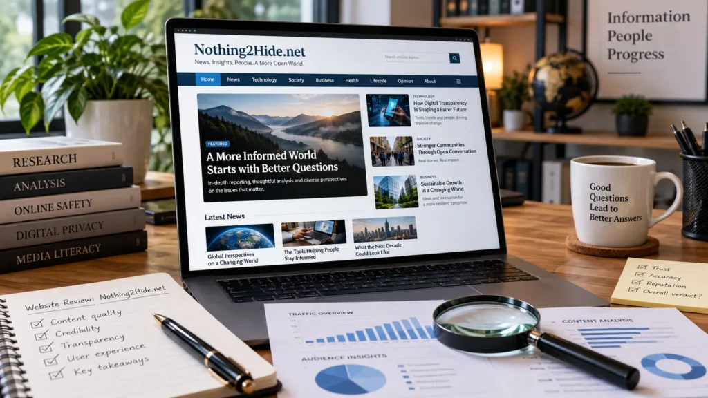 Nothing2Hide.net: Site Overview and Analysis 4 Nothing2Hide.net: Site Overview and Analysis