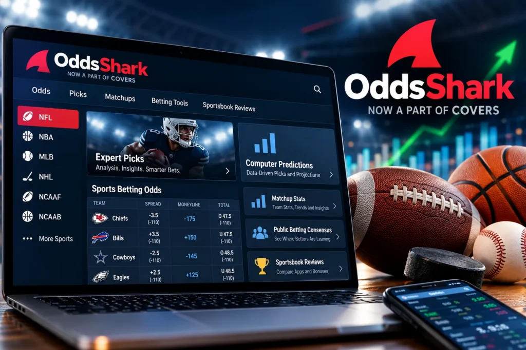 OddsShark: Sports Betting Odds, Picks, Features and 2026 Review