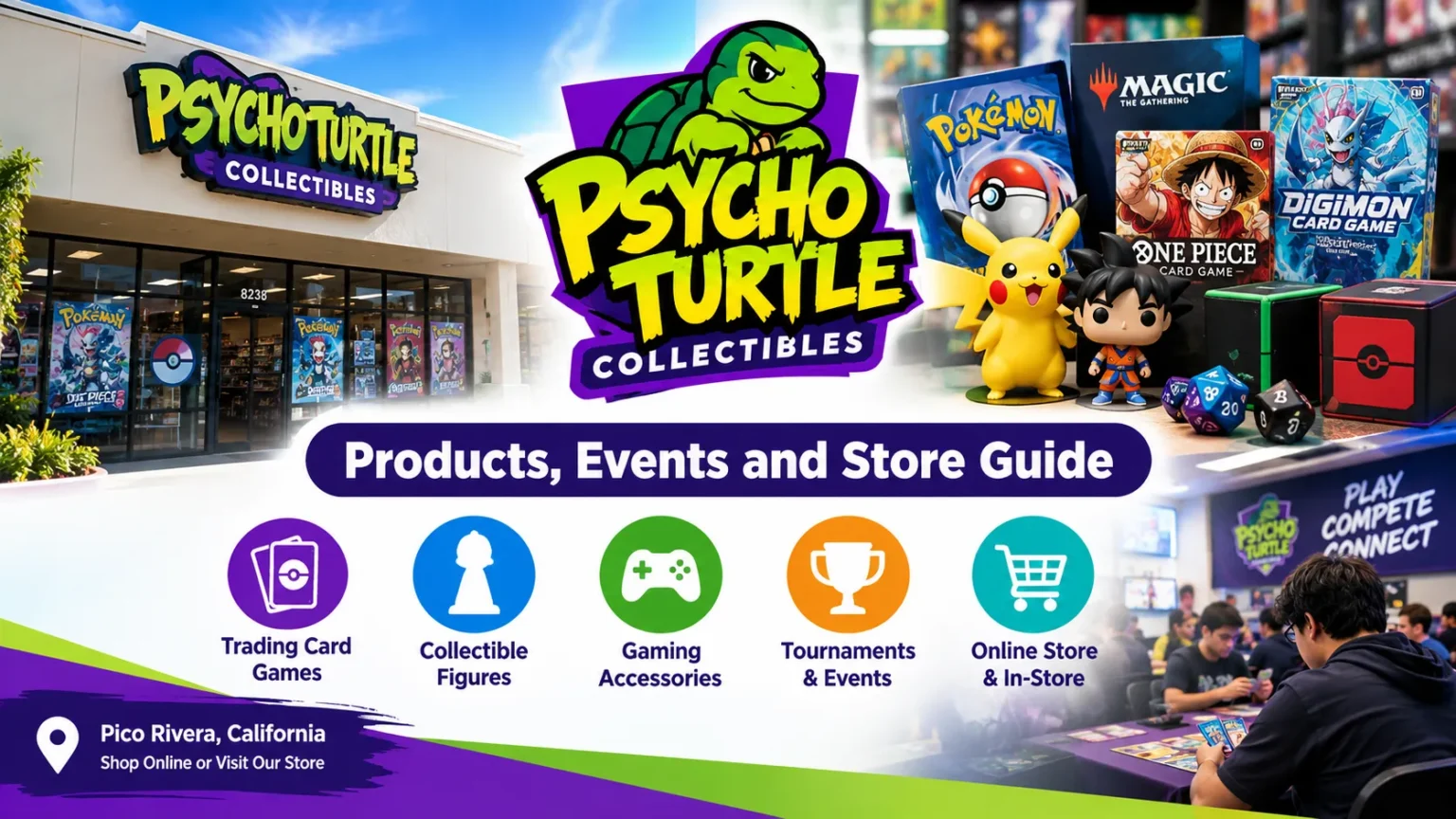 Psycho Turtle Collectibles: Products, Events and Store Guide