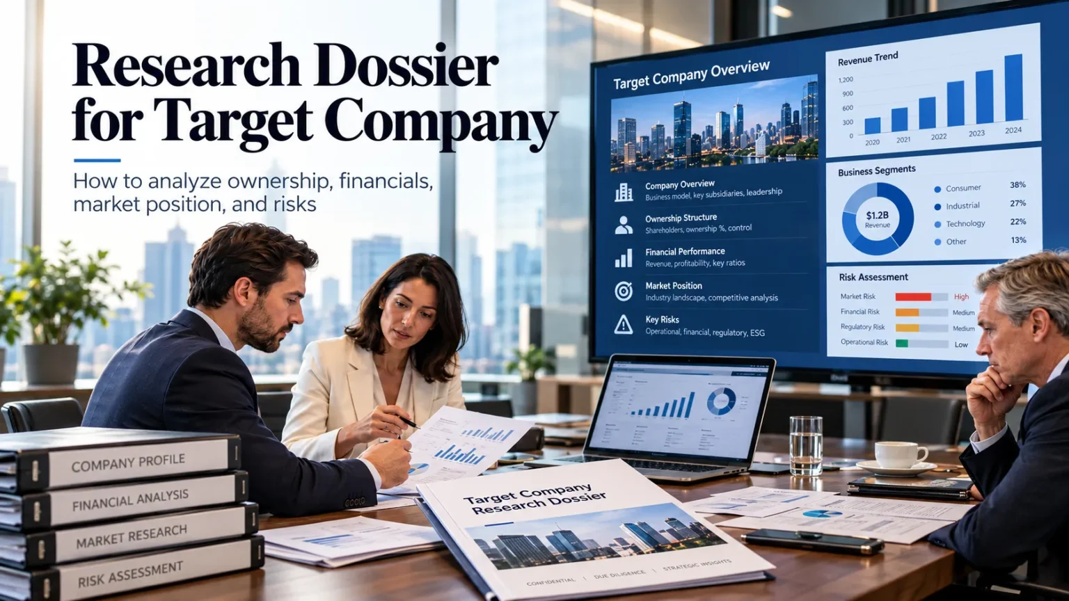 Research Dossier for Target Company: Complete Guide