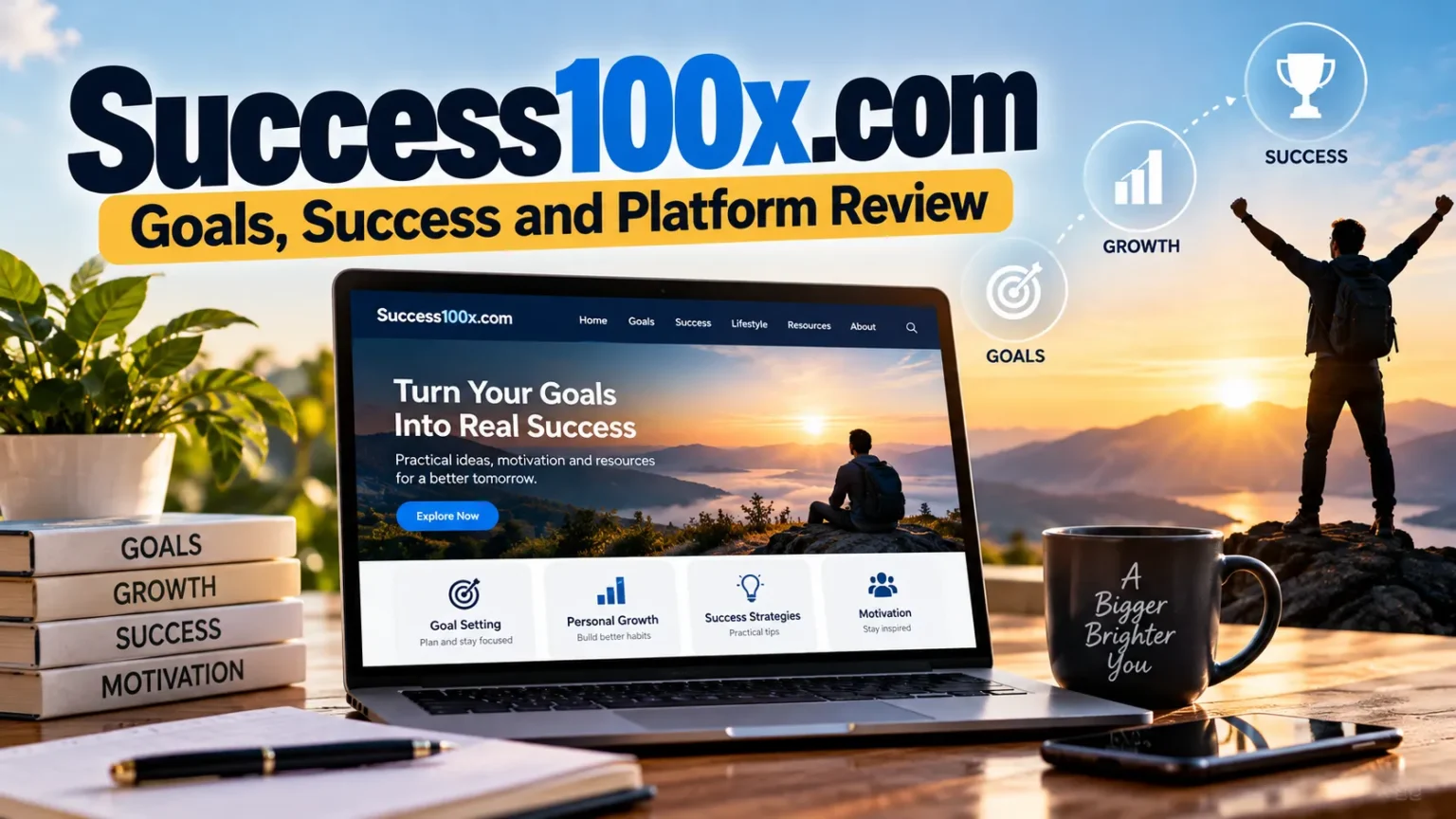 Success100x.com: A Guide to Achieving Goals and Success