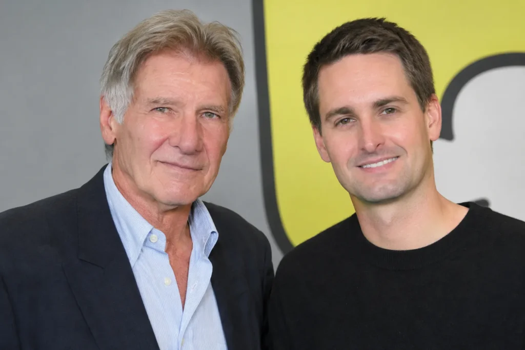 Harrison Ford and Evan Spiegel: The House That Connected Them