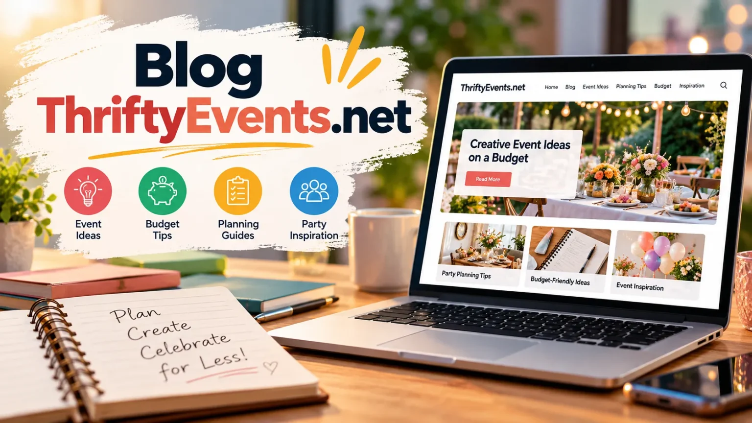 Blog ThriftyEvents.net: Features, Trust, and Budget Event Guide
