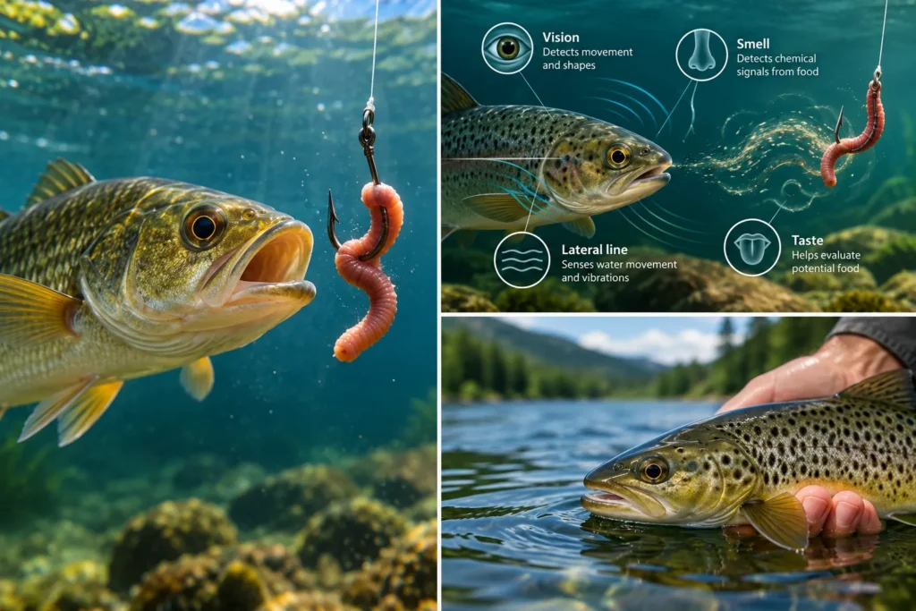 I am a fish and I see a tasty worm on a hook. What Should I Do? 2 I am a fish and I see a tasty worm on a hook.