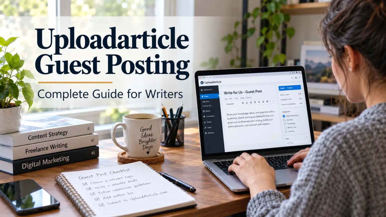 Uploadarticle Guest Posting: Complete Guide for Writers