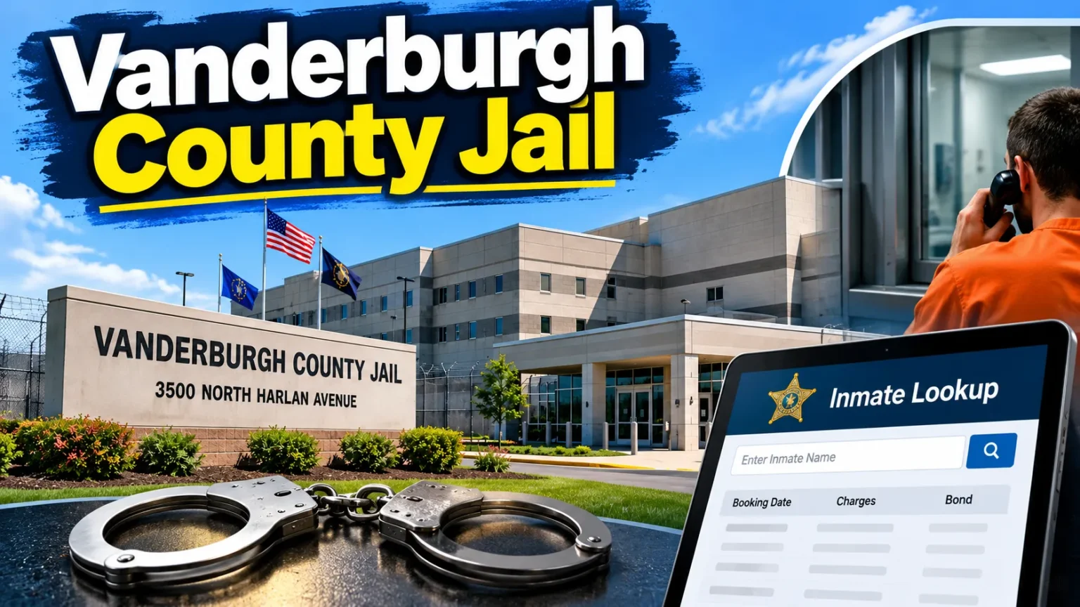 Vanderburgh County Jail: Inmate Search, Recent Bookings, Visitation and Records Vanderburgh County Jail: Inmate Search, Recent Bookings, Visitation and Records