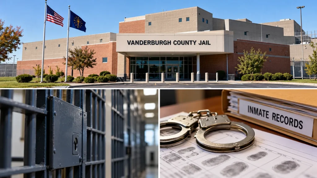 Vanderburgh County Jail: Inmate Search, Recent Bookings, Visitation and Records 3 Vanderburgh County Jail: Inmate Search, Recent Bookings, Visitation and Records